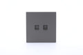 DOUBLE COMPUTER SOCKET CAT6 S60-024 BABY FACE(TEKLED ELECTRIC)