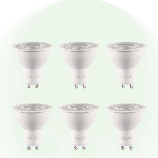 Lepus LED Spot Bulb PAR16 Dimmable GU10 7W Pack of 6
