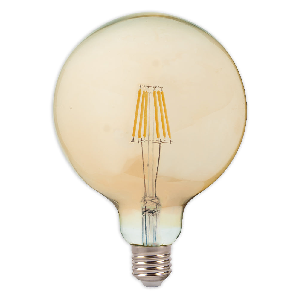 BULB LED FL G95 6W 600LM GOLD E27 2700K(TL)