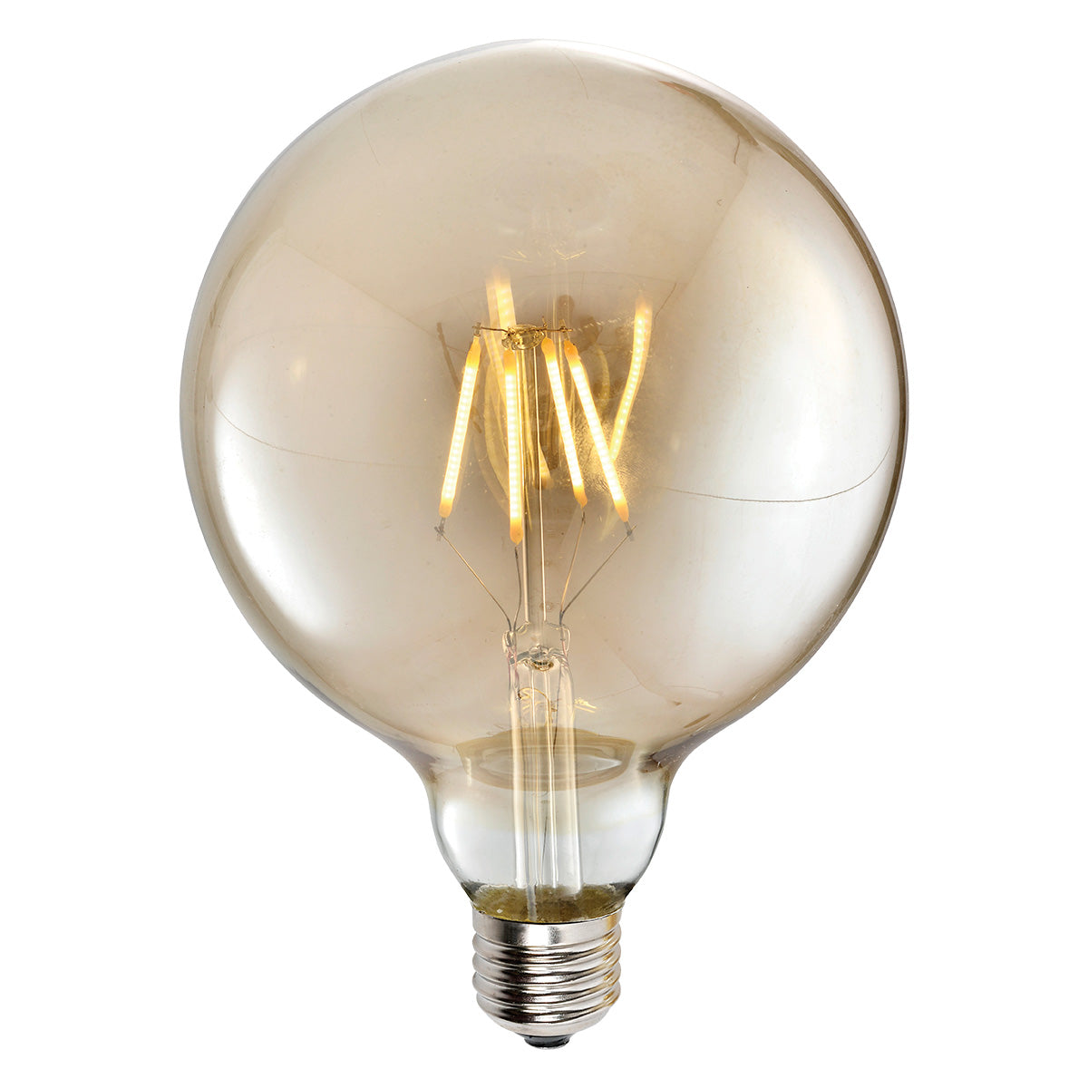 BULB LED G125 4W AMBER E27 2700K 220V (TL)