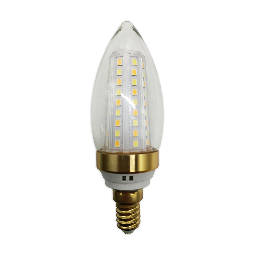Lamp Dekor 6W E14 CLEAR 3000/6000K 165-220V (TECHNO)