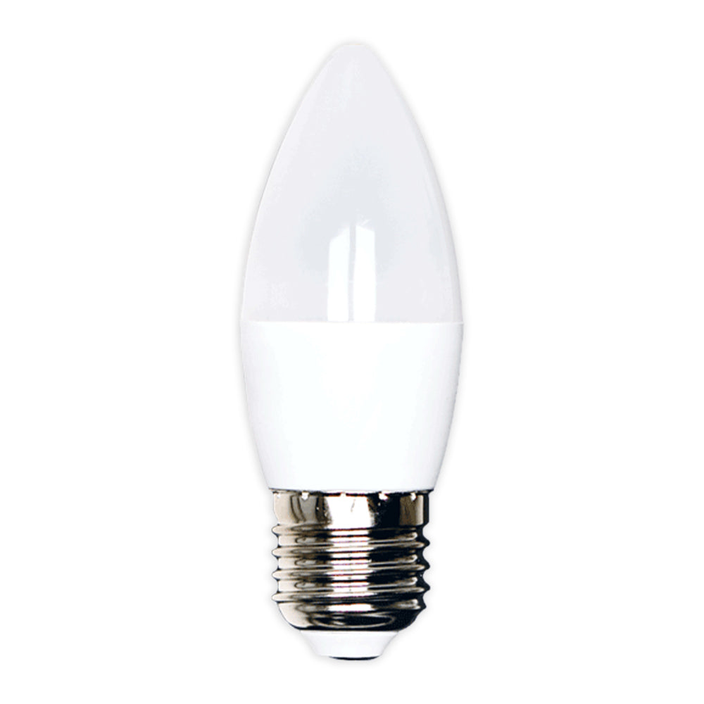 LED C37 6W 520LM E27 6000K (TL)