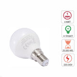 LED BULB P45 DIM E14 7W UK