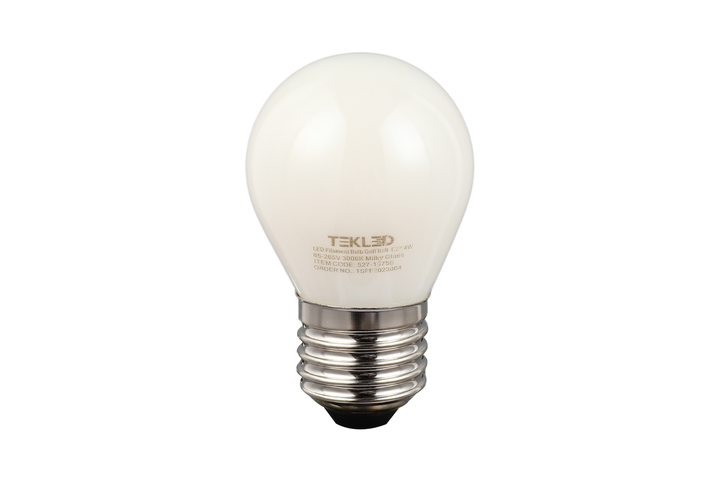 LED FILAMENT BULB CANDLE E14 4W 85-265V FROSTED GLASS (TEKLED)
