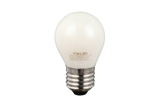 LED FILAMENT BULB GOLF BALL E27 4W 85-265V MILKY / FROSTED GLASS (TEKLED)