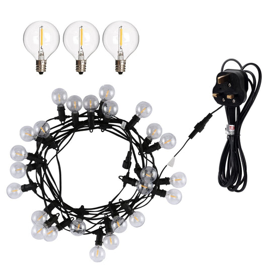 Lent (String Standard) G40/E12 9.5M 3000K IP65 TEKLED