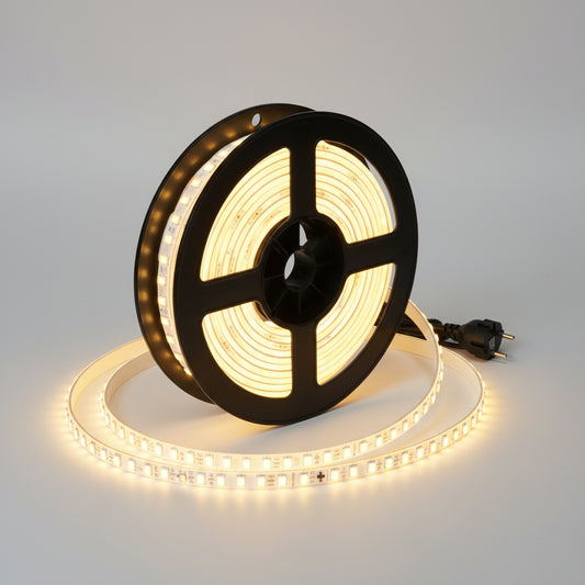 LED STRIP 5050/60 220V 6.5W PER METER IP65 (TT)