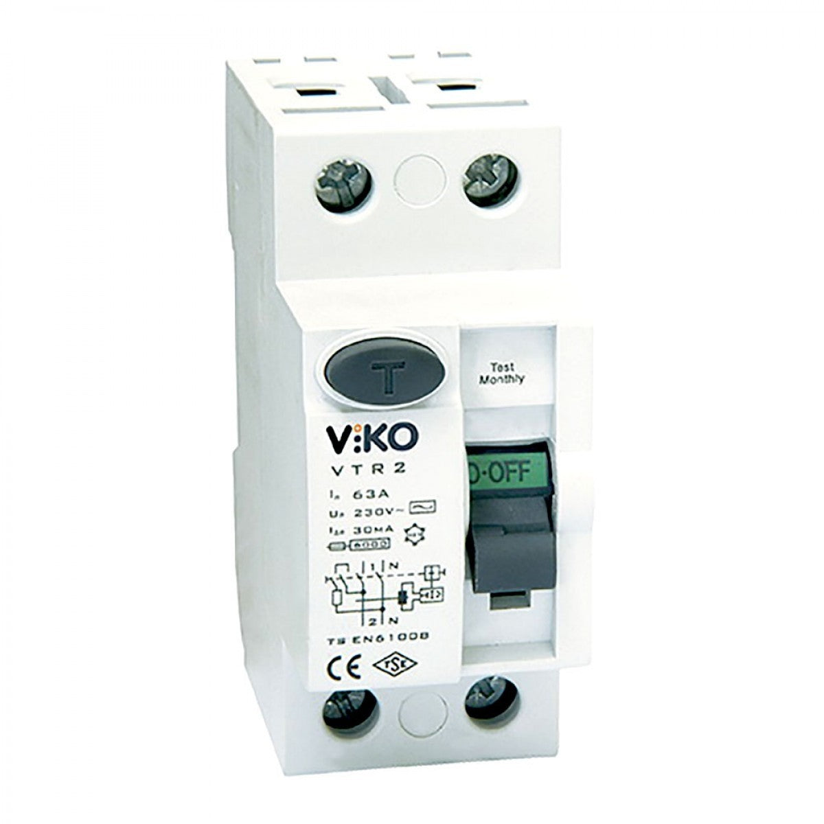 VTR2-4030 UZO RCCB 2P 40A 30MA(VIKO)