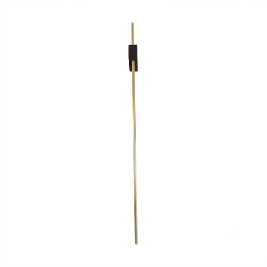 Aurora Slimline LED Wall Light Modern Minimalist Dimmable Wall Sconce in Black & Gold