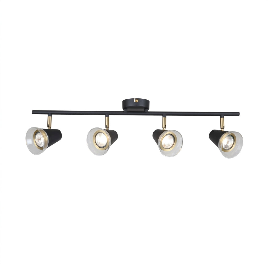 PENDANT LAMP 68744 BLACK+BRASS GU10(TEKLED)