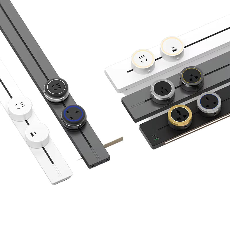 C SERIES SURFACE POWER TRACK WITHOUT SWITCH WHITE (TEKLED ELECTRIC)