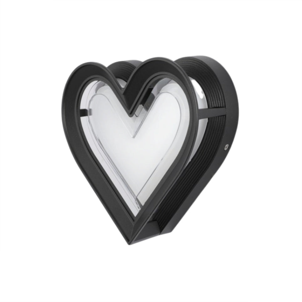 LED Outdoor Wall Light 108-14-D Black 12W 3000K IP54 (TEKLED)