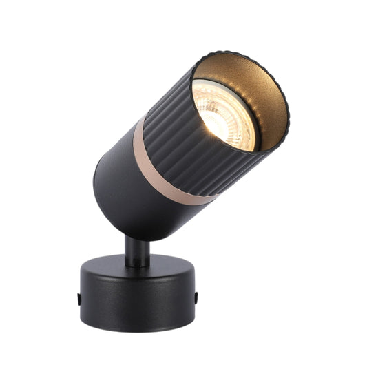 SPOT LIGHT M09S ALU GU10 SAND BK+GD (TEKLED)