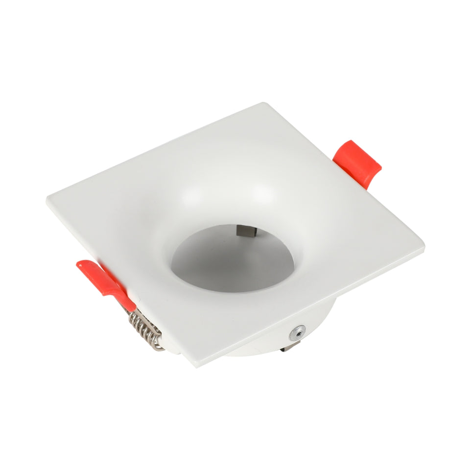 LOW UGR FIXED ALUMINIUM DOWNLIGHT GU5.3 WH SQUARE IP20 (TEKLED)