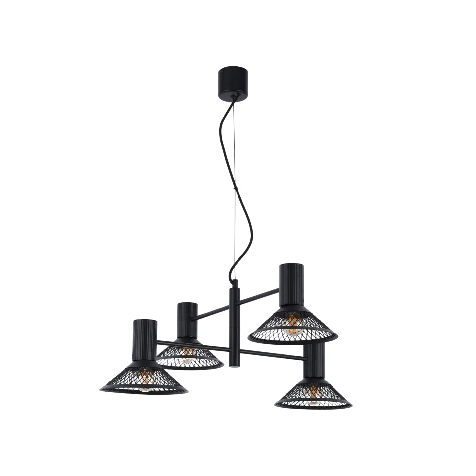PENDANT LAMP 85631 BLACK E14X1 (TEKLED)