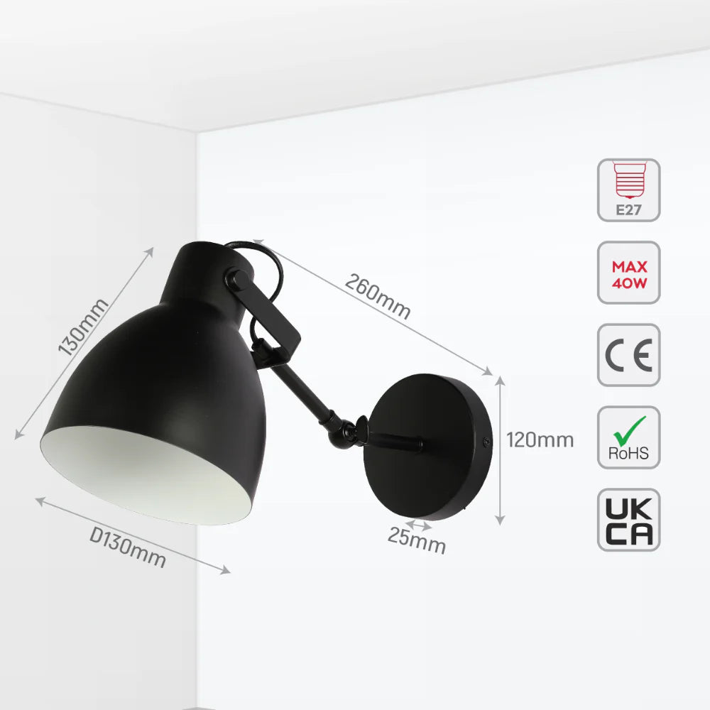 Adjustable Nordic Wall Light Spotlight