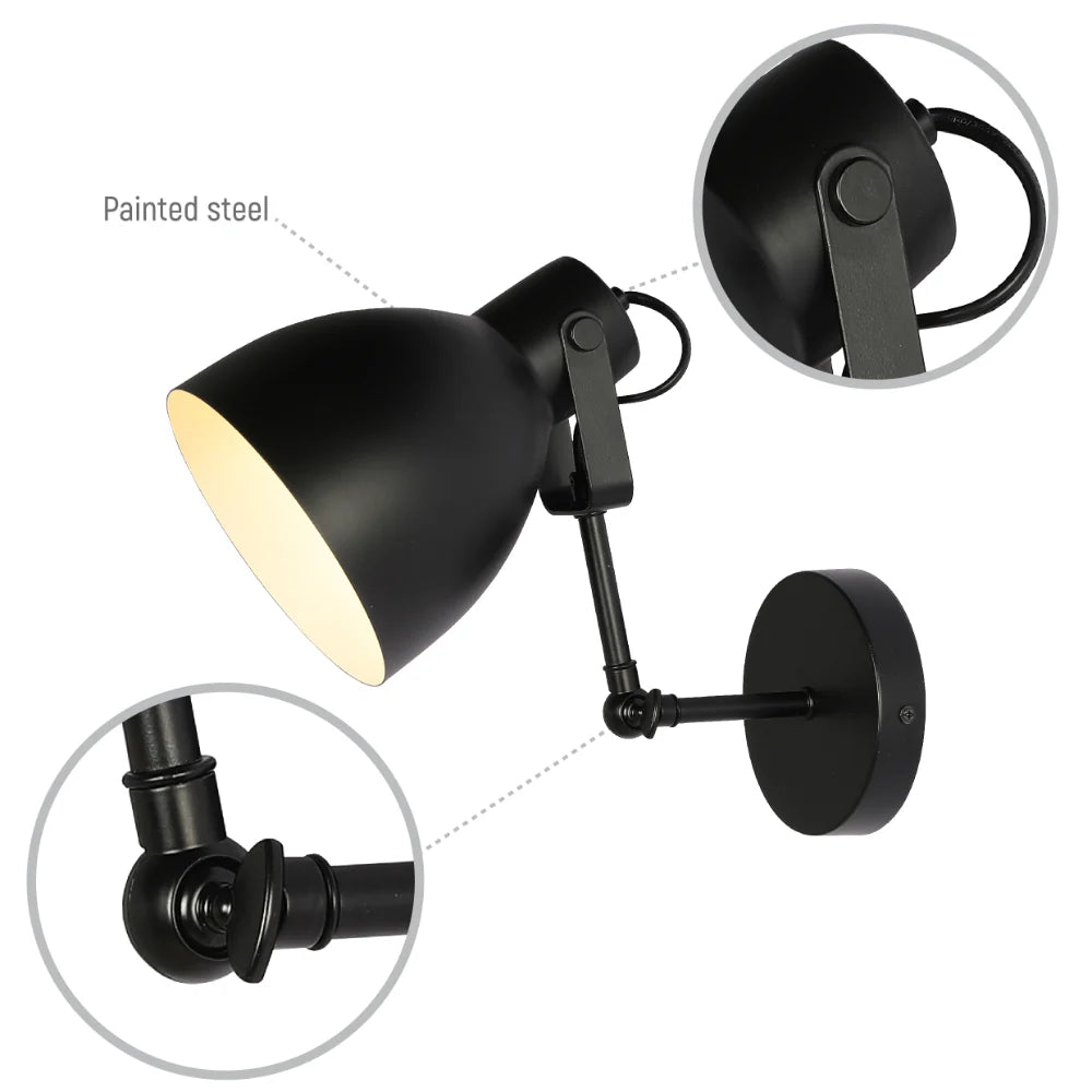 Adjustable Nordic Wall Light Spotlight