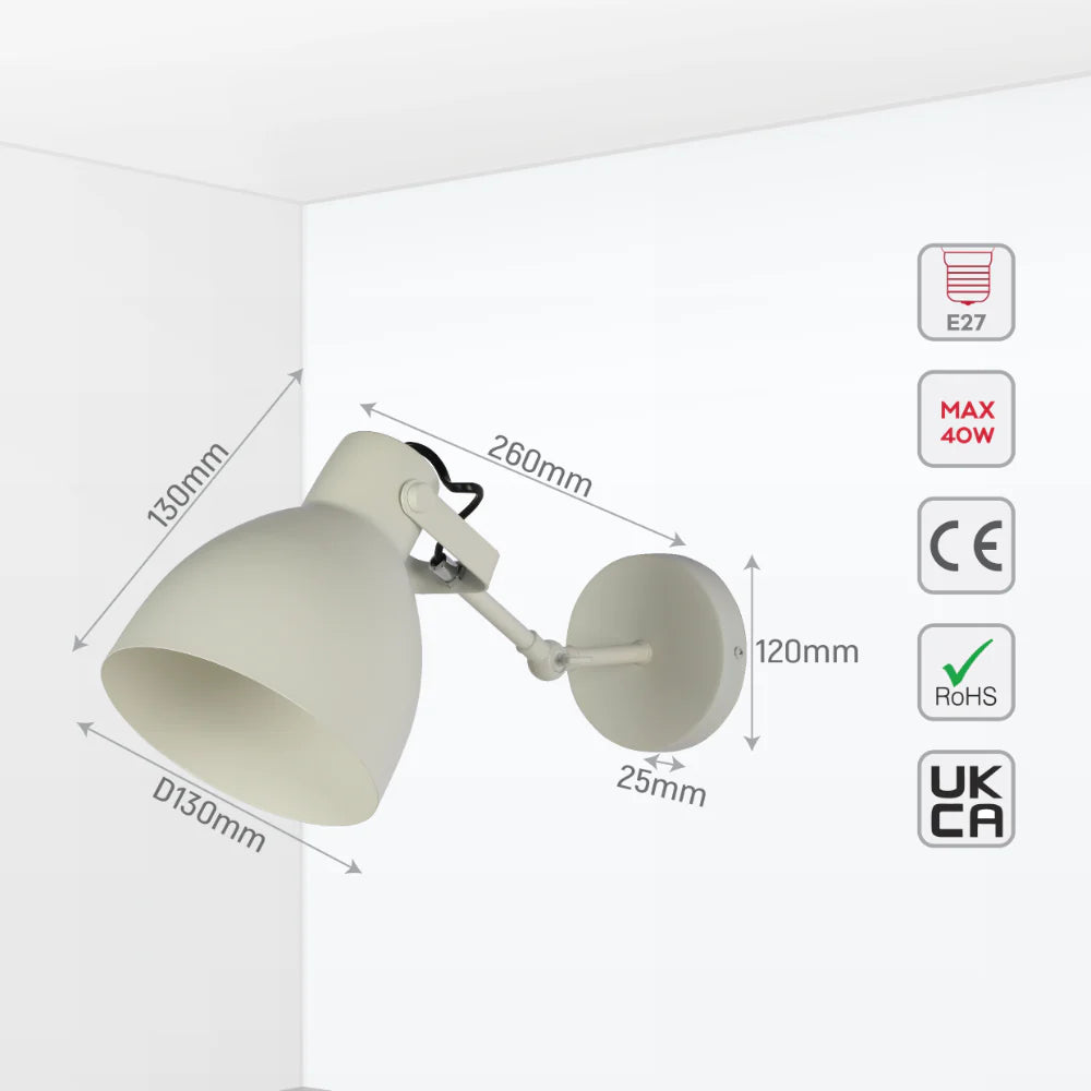 Adjustable Nordic Wall Light Spotlight