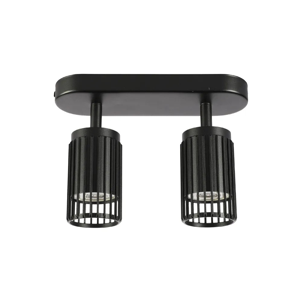 Spotlight TEKLED Aria Cage-Bar Adjustable GU10 Spotlight-2 Head-172-03155