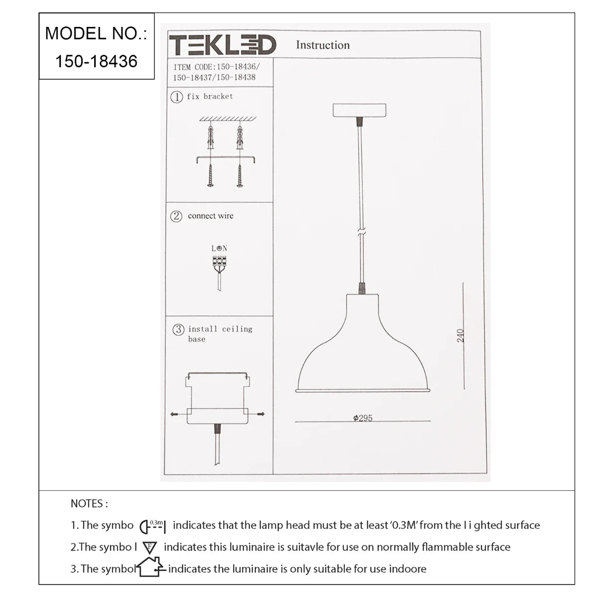 Technical specs of Artisan Onion Dome Pendant Light 150-18436