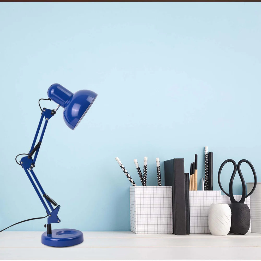 Atlas Architect Swing Arm Desk Lamp with C-Clamp E27