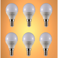 Canes LED Golf Ball Bulb P45 Dimmable E14 Small Edison Screw 6W 6-pack
