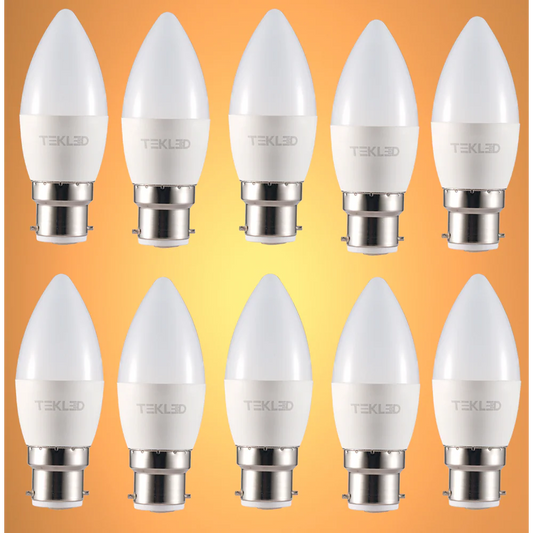 Cetus LED Candle Bulb C37 B22 Bayonet Cap 6W