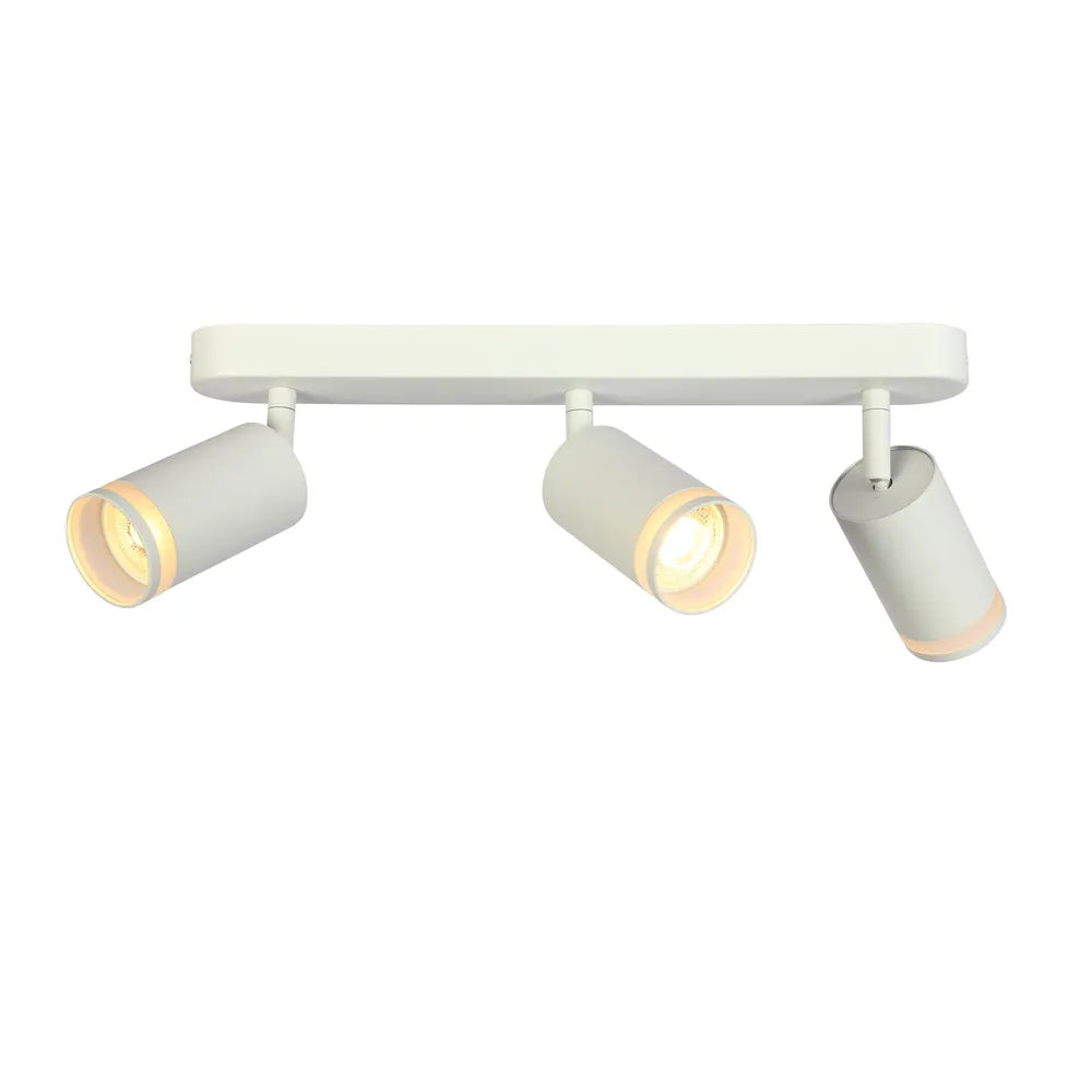 Spotlights TEKLED Circular Glow GU10 Spotlight Fixture-3 Lamp-172-03039