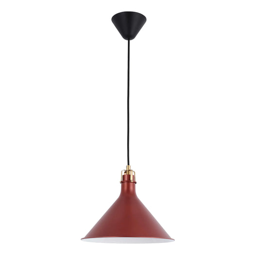 Conical Pendant Light - E27 Fitting, 40W Max, Dimmable
