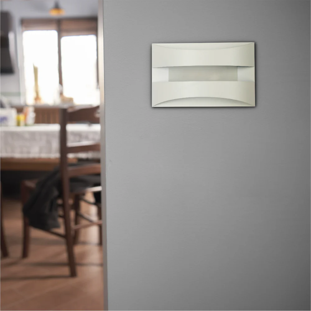 Contemporary Dual-Arc LED Wall Sconce