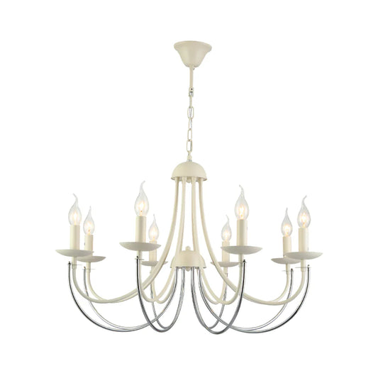 Contour Cascade Dual Tone U-Shape Chandelier Ceiling Light