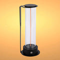 Cordless LED Table Lamp with Touch Dimming - Warm White 2600K, Rechargeable, Aluminium & Glass