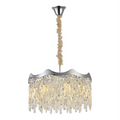 Crown Crystal Chandelier Ceiling Light