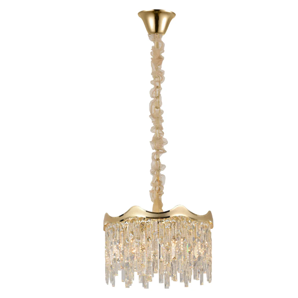 Main image of Crown Crystal Chandelier Ceiling Light | TEKLED 159-18095