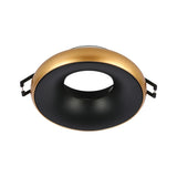 Die-Cast Aluminium Fixed GU10 Downlight with Colour-Accented Bezel