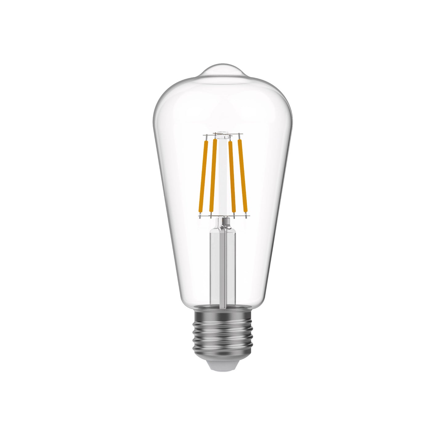 BULB LED ST64 4W E27 2700K 470LM 85-265V CLEAR(TEKLED)