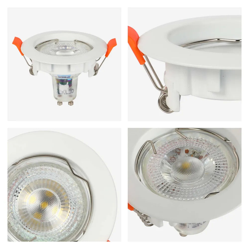 Details of the Eclipse GU10 Fixed Recessed Downlight-143-03991