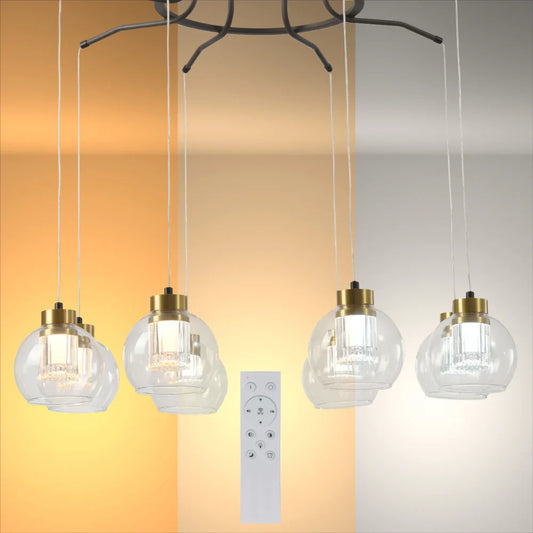 Eleganza Lumina Adjustable LED Chandeliers