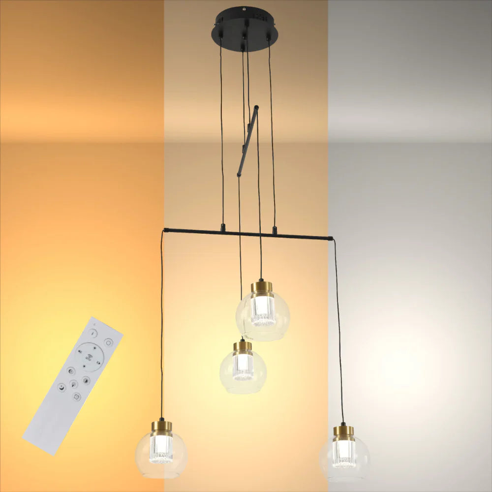 Eleganza Lumina Adjustable LED Chandeliers