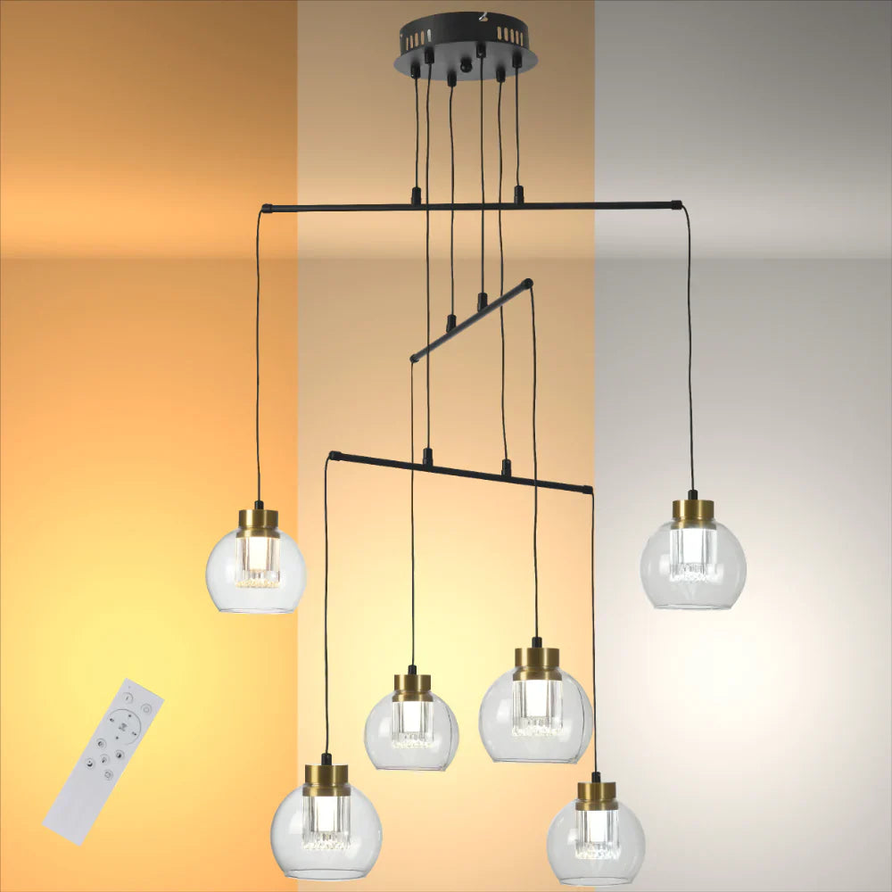 Eleganza Lumina Adjustable LED Chandeliers