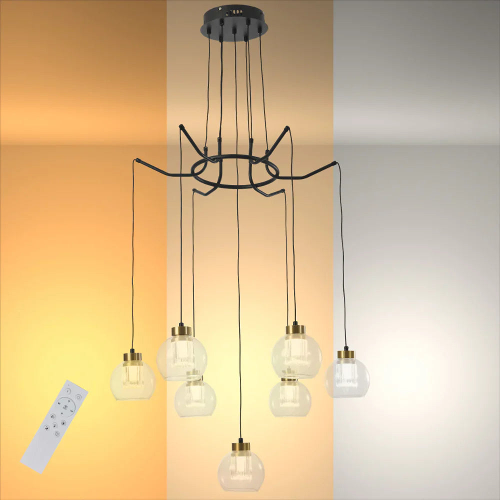 Eleganza Lumina Adjustable LED Chandeliers