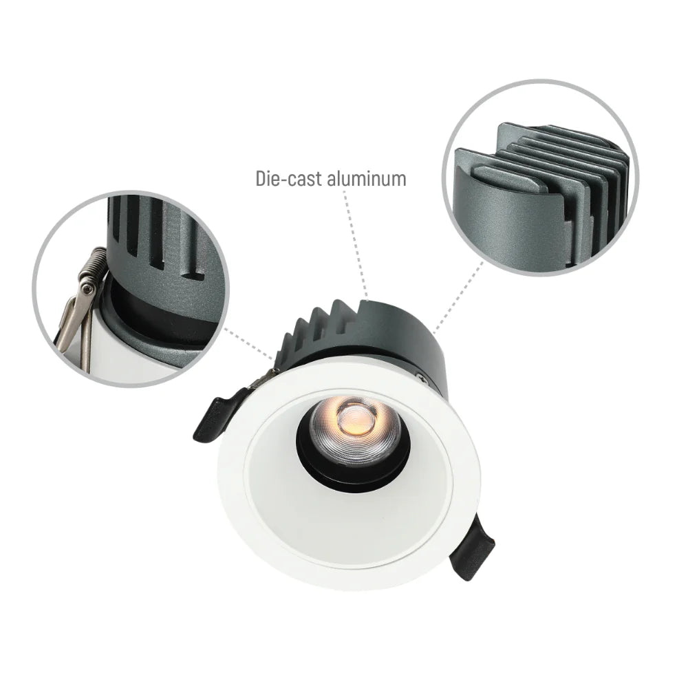 Elite Adjustable COB LED Downlight 10W