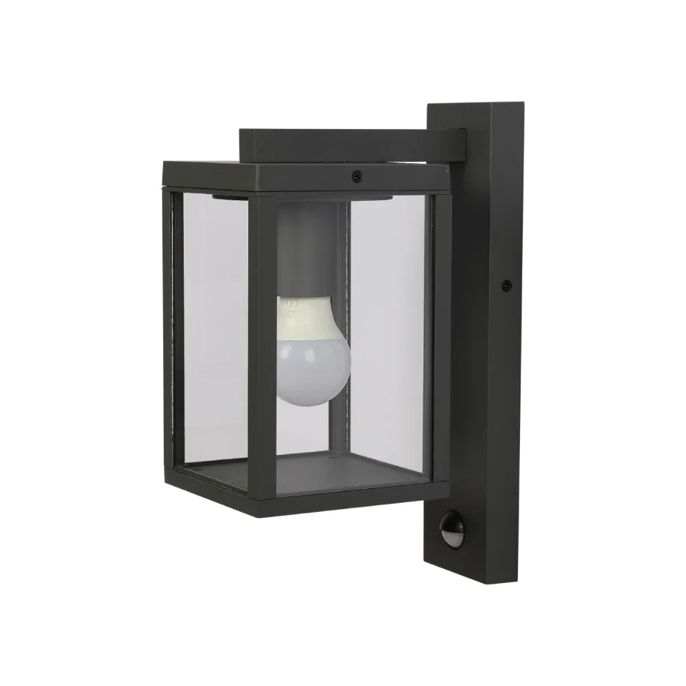 Ferda Outdoor Lantern Wall Light E27 Dark Grey