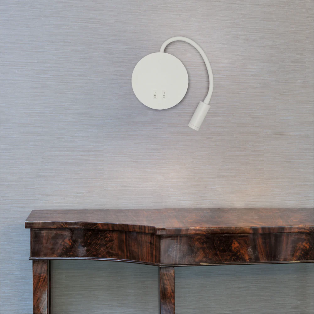 Gooseneck Reading Cove Ambient Bedside LED Wall Light