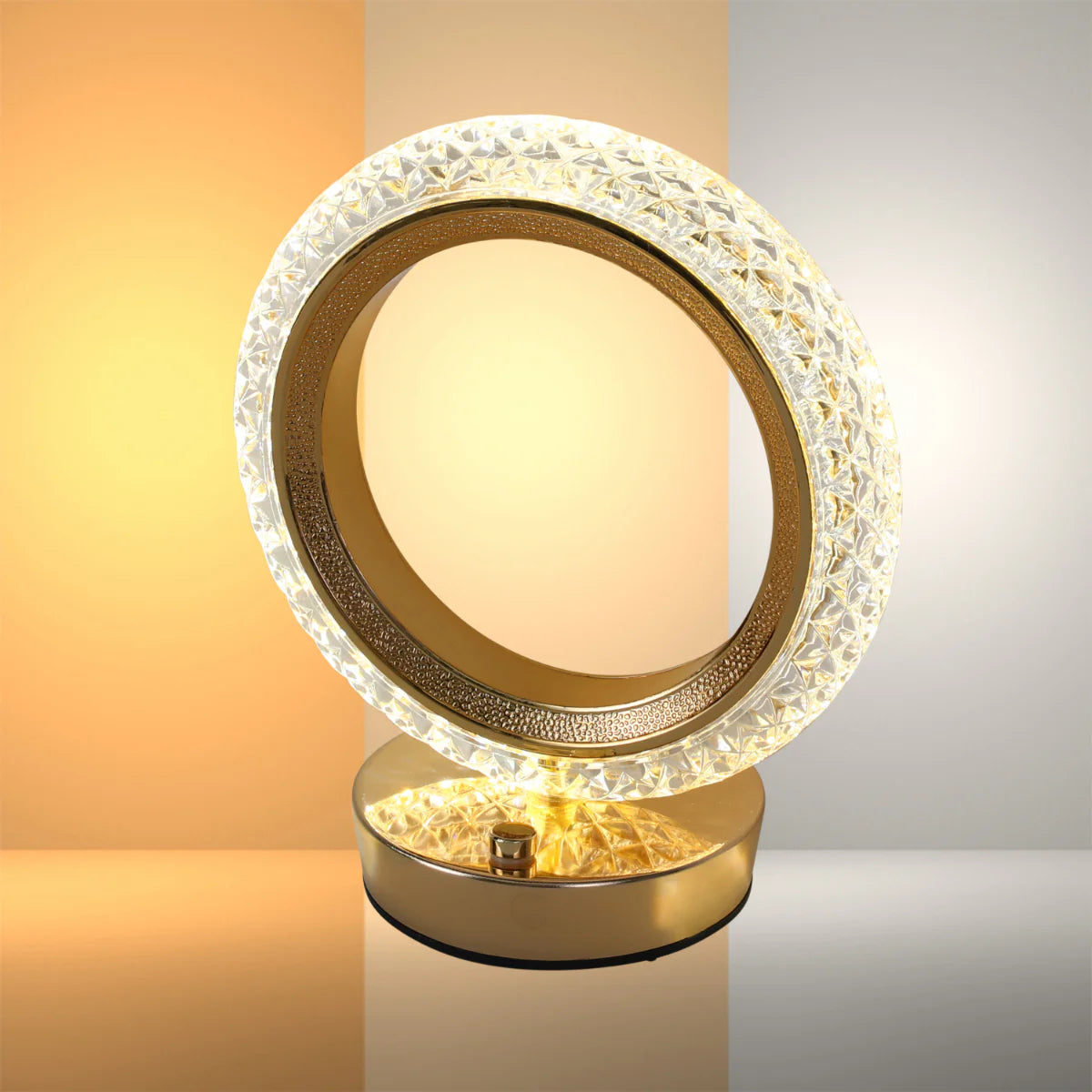 Main image of Halo Glow Ring LED Lamp 130-03728