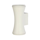 Main image of Hourglass Up Down Aluminium Outdoor Wall Light GU10 182-03409