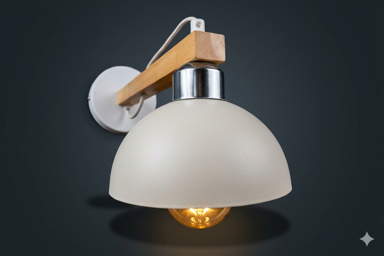 Wall Lamp SY9318 WHITE 40W E27 L390xW150xH180 (TEKAVIZE)