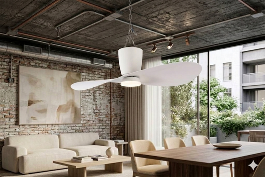 White Fan Lamp BL15 LED 20W 3000~6500K (TEKLED)