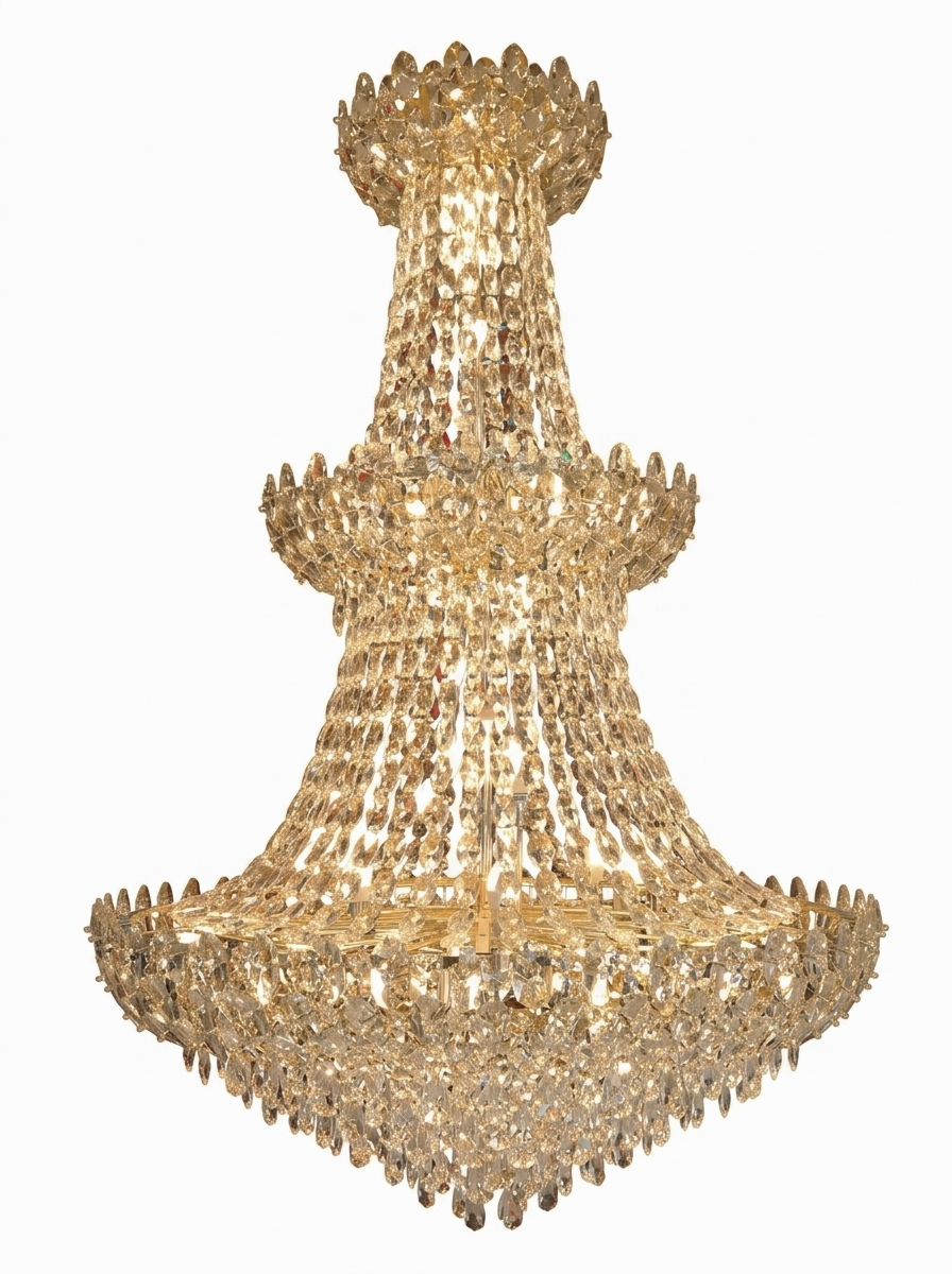 A  LAMP BODY  M2158 64XE14 GOLD D1200XH1850MM(TEKLED)