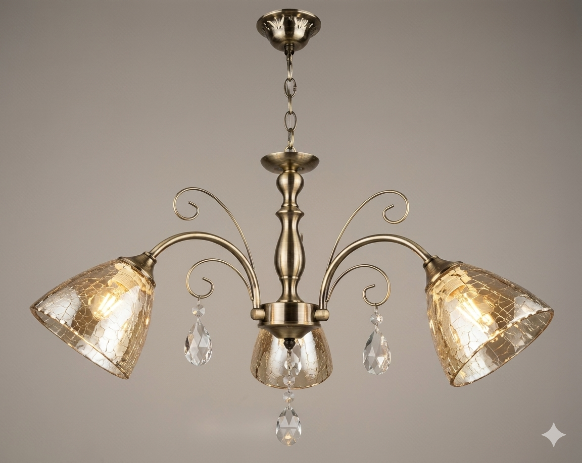 Chandelier 8188/3 3xE27 (TEKAVIZE)